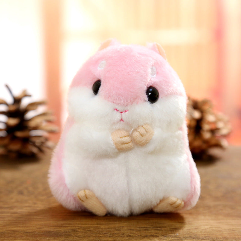 Kawaii Hamster Plush Doll Cute Keychain