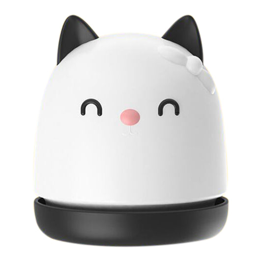 Kawaii Kitty Mini Vacuum Cleaner Suction Eraser Office Desktop Student Portable Handheld