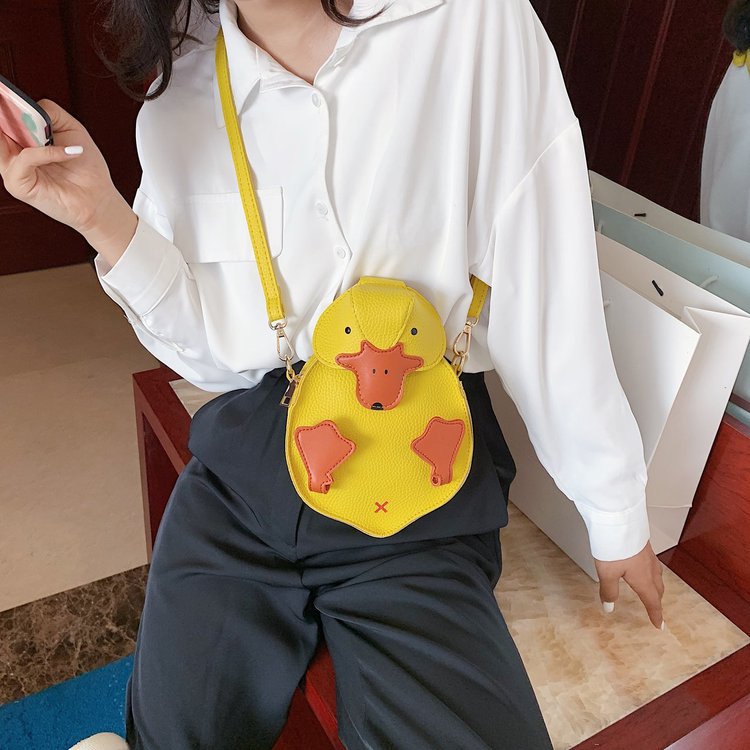 Diseño de moda del bolso de hombro del mensajero del pato de Kawaii