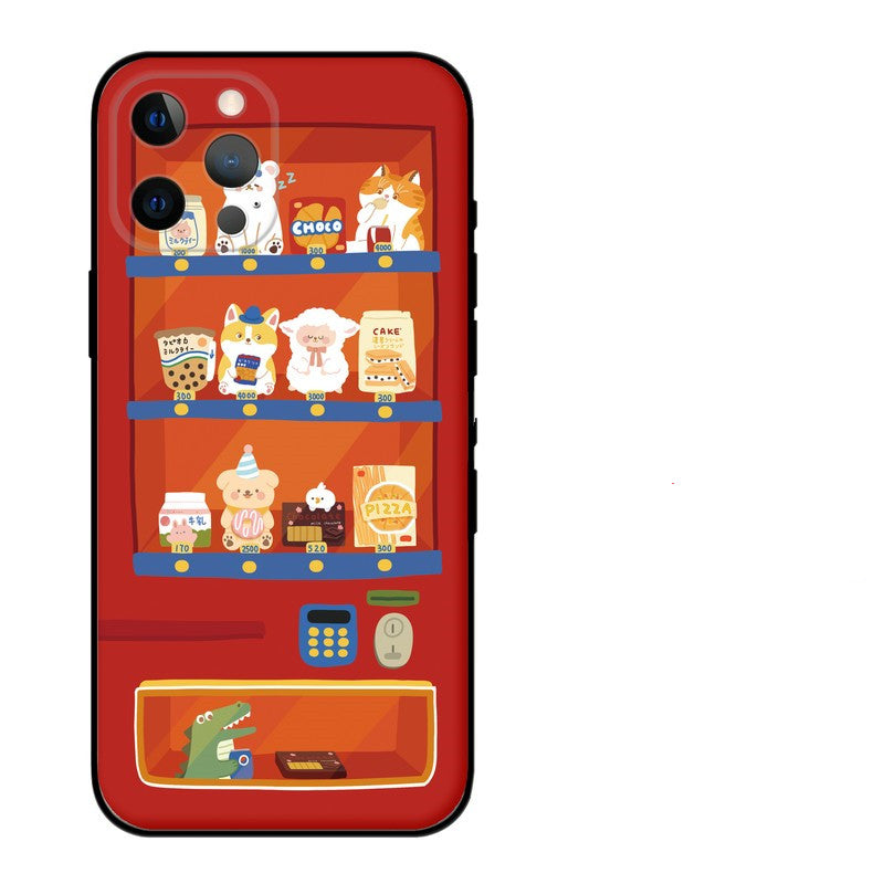 Kawaii Shiba Inu Dog Sushi Phone Case Cute Anime Cartoon Japanese Design