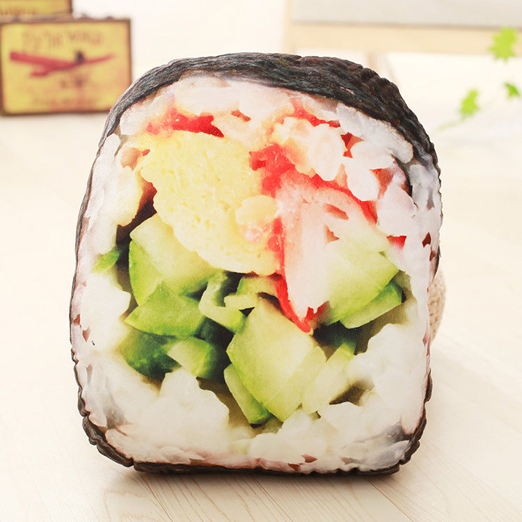 Kawaii Sushi almohada simulación creativa Snack peluche juguete