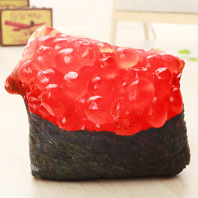 Kawaii Sushi Pillow Simulation Creative Snack Plush Toy