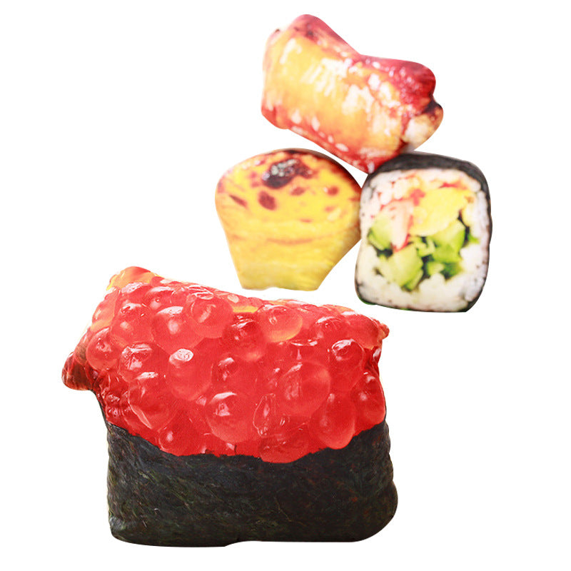 Kawaii Sushi Pillow Simulation Creative Snack Plush Toy