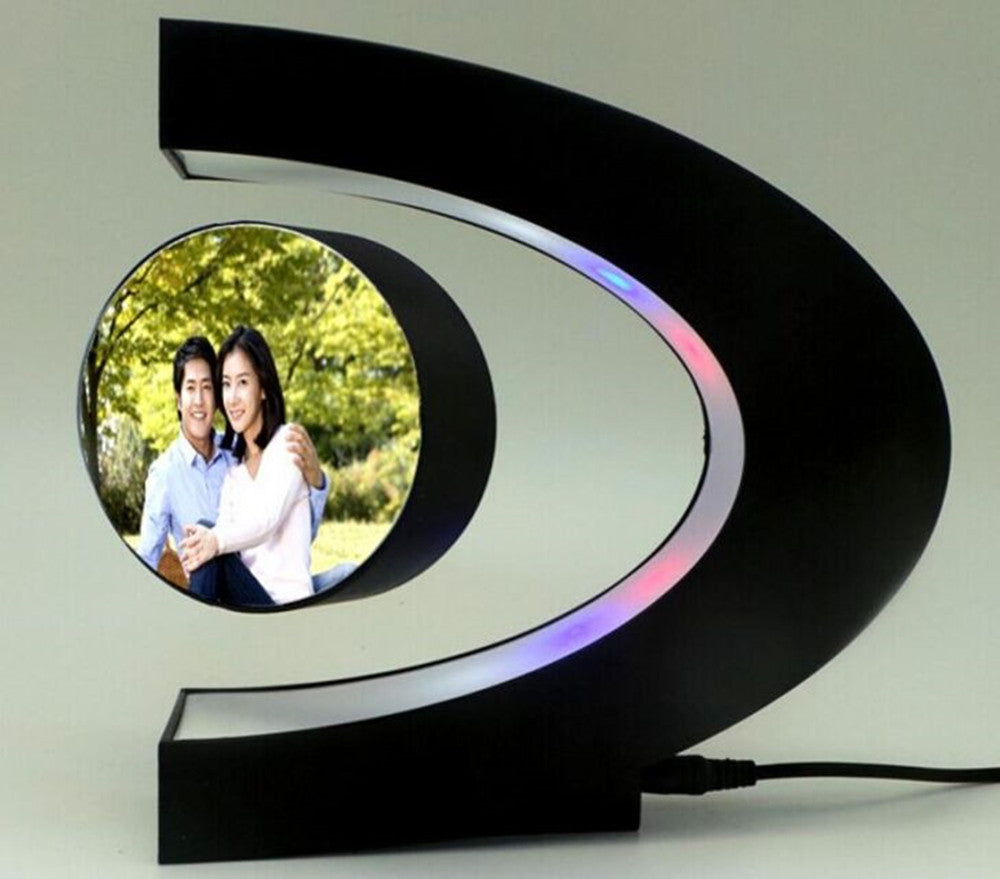 Marco de fotos de levitación magnética Kawaii, decoración creativa para el hogar, regalo genial, dispositivo novedoso