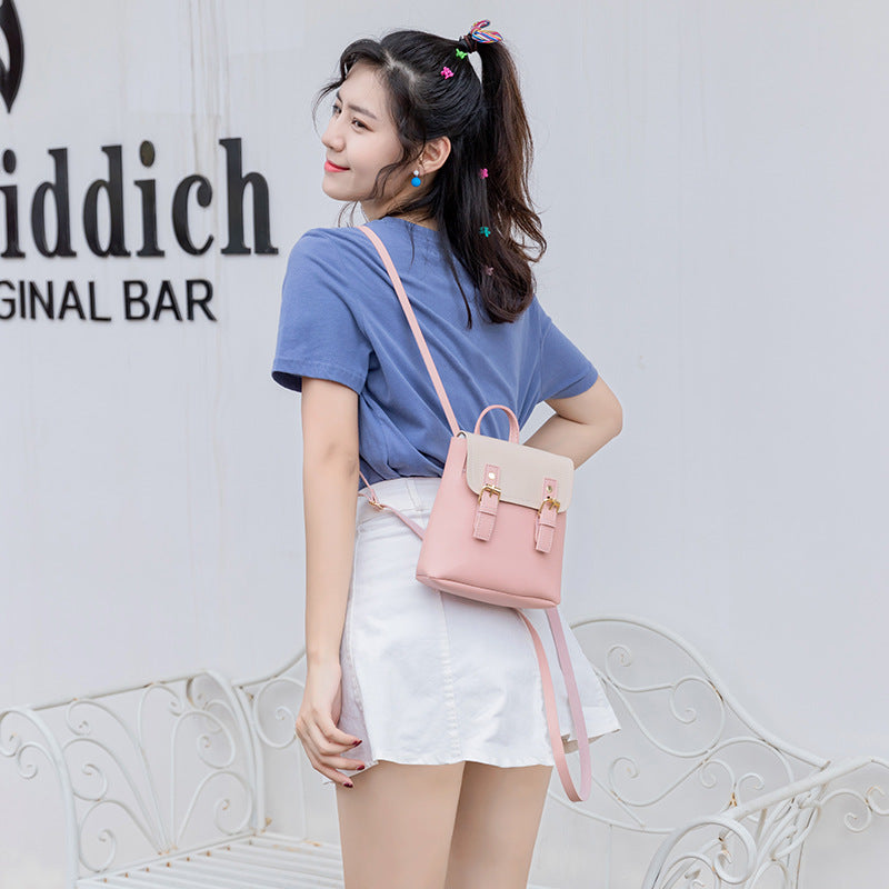 Kawaii Women's Fashion Bag & Backpack Cute Contrast Color