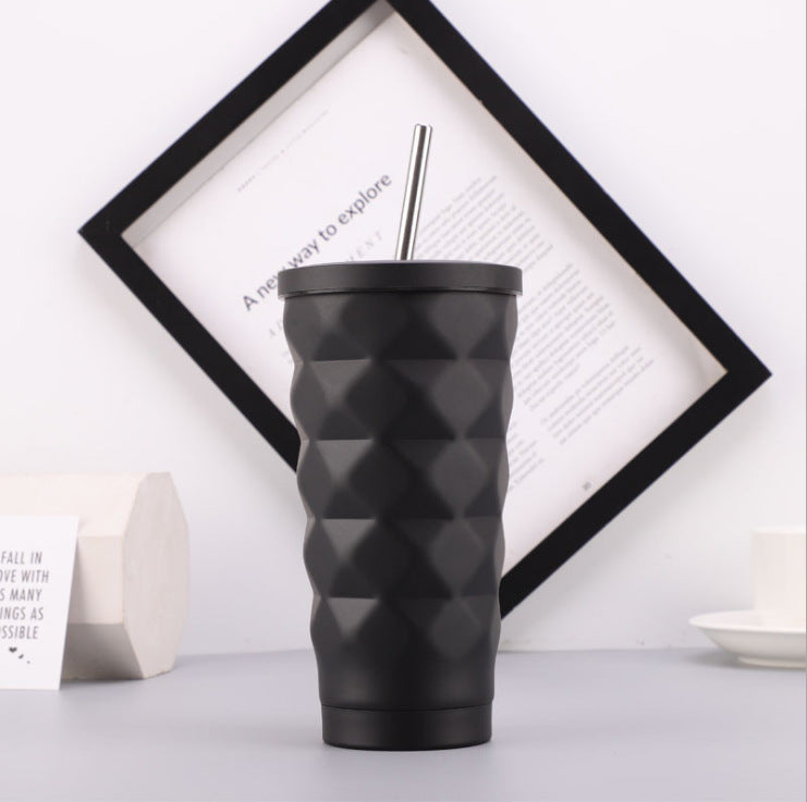 Kawaii Stainless Steel Diamond Mug Modern Thermos