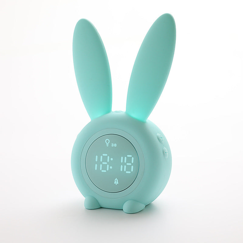 Super Kawaii Rabbit Despertador Lindo diseño de orejas de conejo