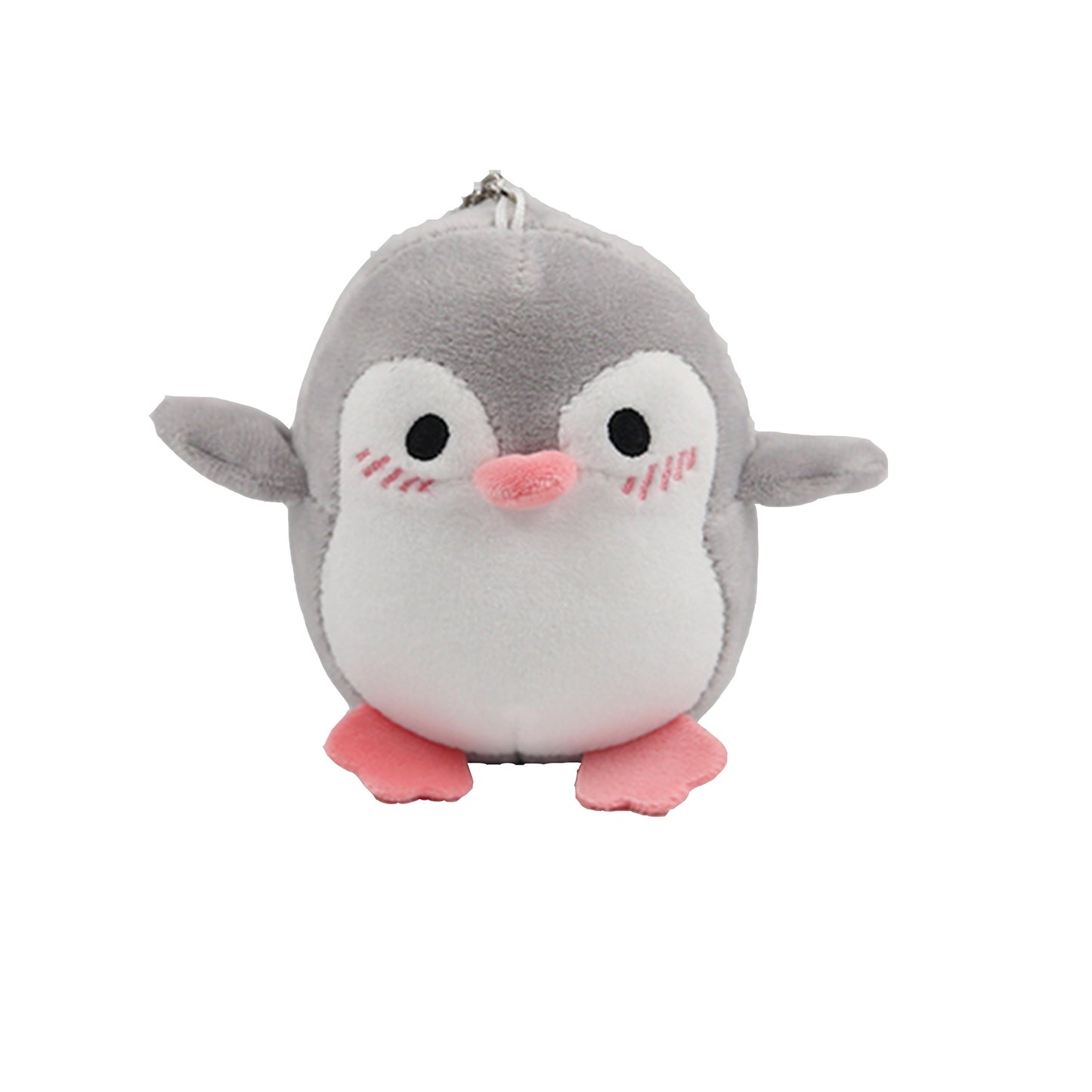 Kawaii Shy Penguin Plush Pendant