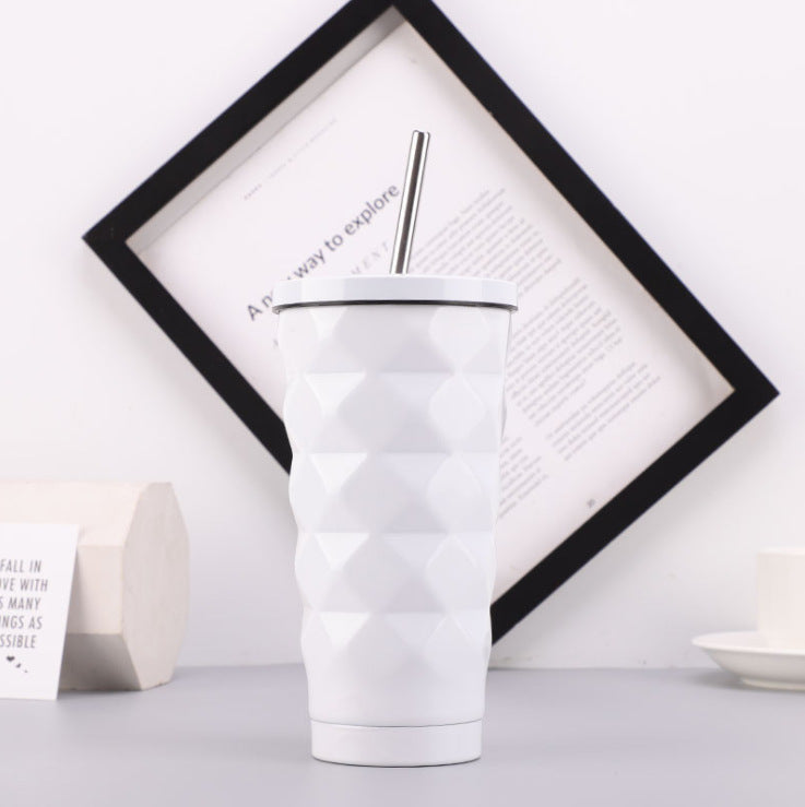 Kawaii Stainless Steel Diamond Mug Modern Thermos