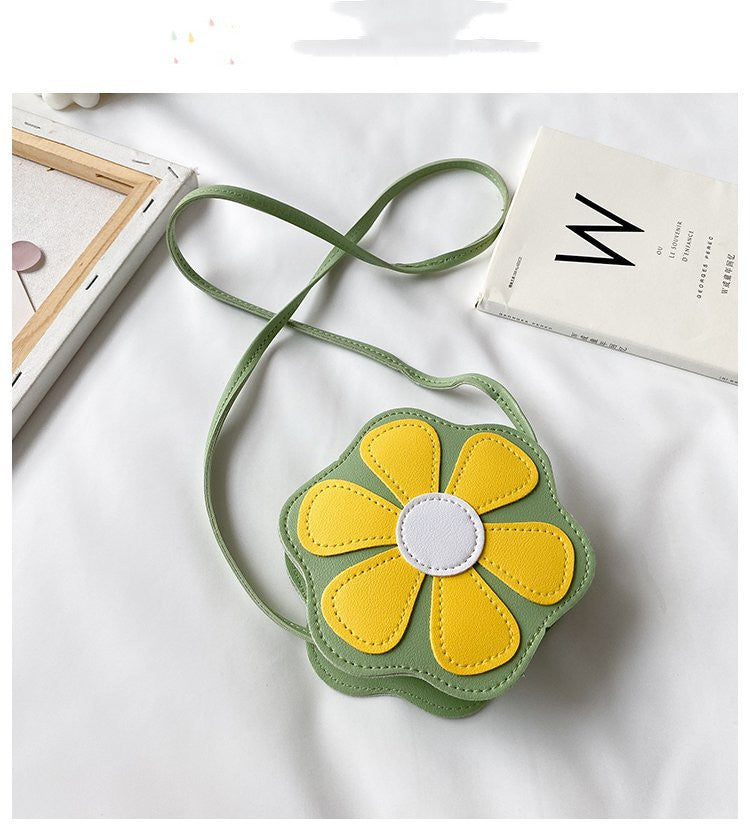 Diseño de bolsa de flores de hombro Kawaii