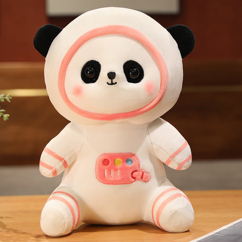 Kawaii Space Animals Anime Series Plush Dolls Toys Panda Bunny Piggy Bear Kitty