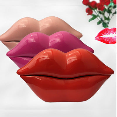 Kawaii Kiss Lip Phone, lèvres rouges flamboyantes, grande bouche, téléphone fixe, téléphone rétro vintage des années 80