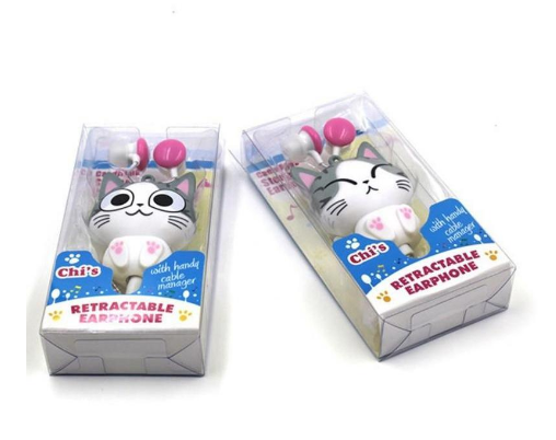 Kawaii Kitty and Panda EarPhones