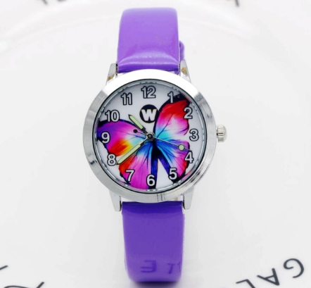 Kawaii Butterfly Dial Waterproof Watch Quartz Colorful