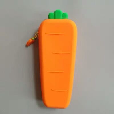 Caja de lápices Kawaii Papelería de zanahoria Diseño lindo