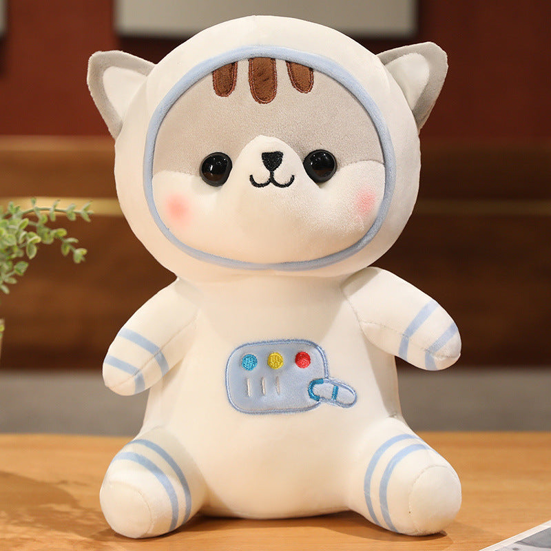 Kawaii Space Animals Anime Series Muñecos de peluche Juguetes Panda Bunny Piggy Bear Kitty