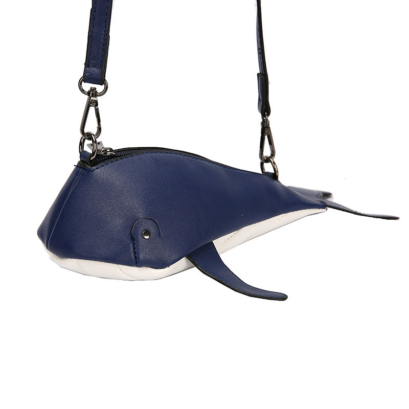 Kawaii Whale Shoulder Bag Creative Fashion