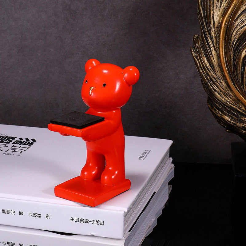 Kawaii Creative Cat Watch Table Cute Bear Display Stand